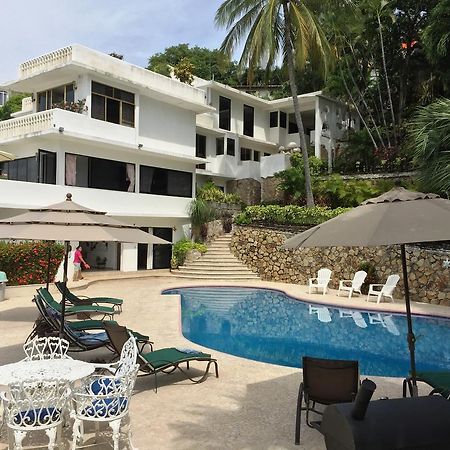 Villa Palmitas Acogedor Departamento Nivel Piscina Gigante Jardines Acapulco Ngoại thất bức ảnh