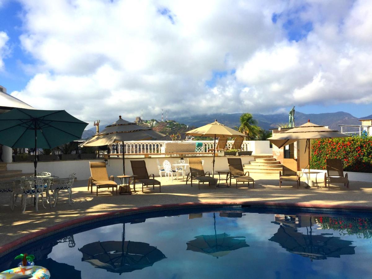 Villa Palmitas Acogedor Departamento Nivel Piscina Gigante Jardines Acapulco Ngoại thất bức ảnh