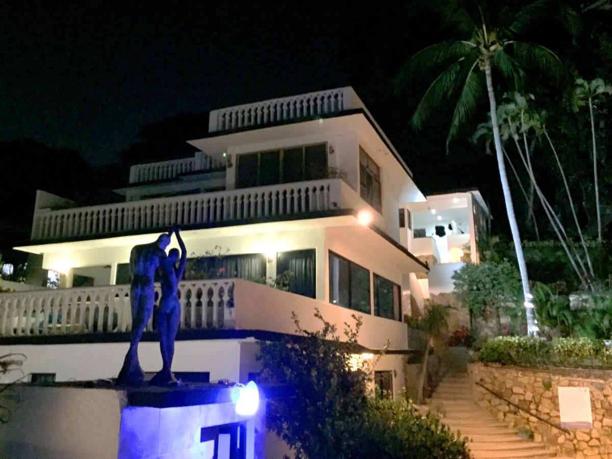 Villa Palmitas Acogedor Departamento Nivel Piscina Gigante Jardines Acapulco Ngoại thất bức ảnh