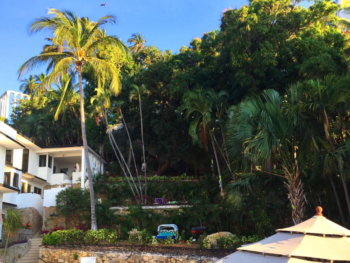 Villa Palmitas Acogedor Departamento Nivel Piscina Gigante Jardines Acapulco Ngoại thất bức ảnh