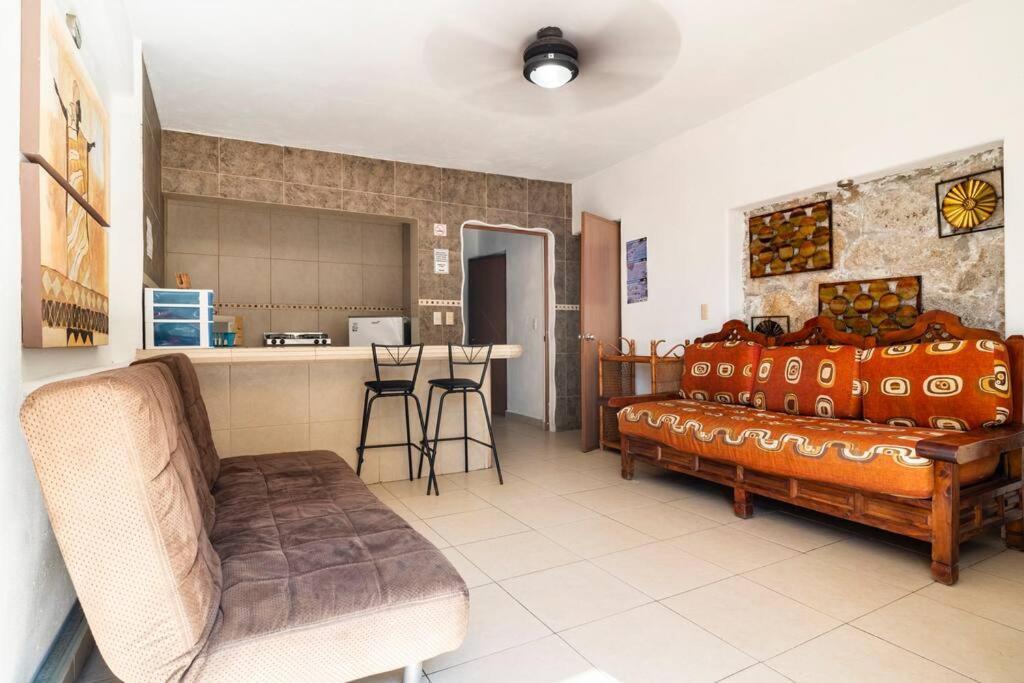 Villa Palmitas Acogedor Departamento Nivel Piscina Gigante Jardines Acapulco Ngoại thất bức ảnh