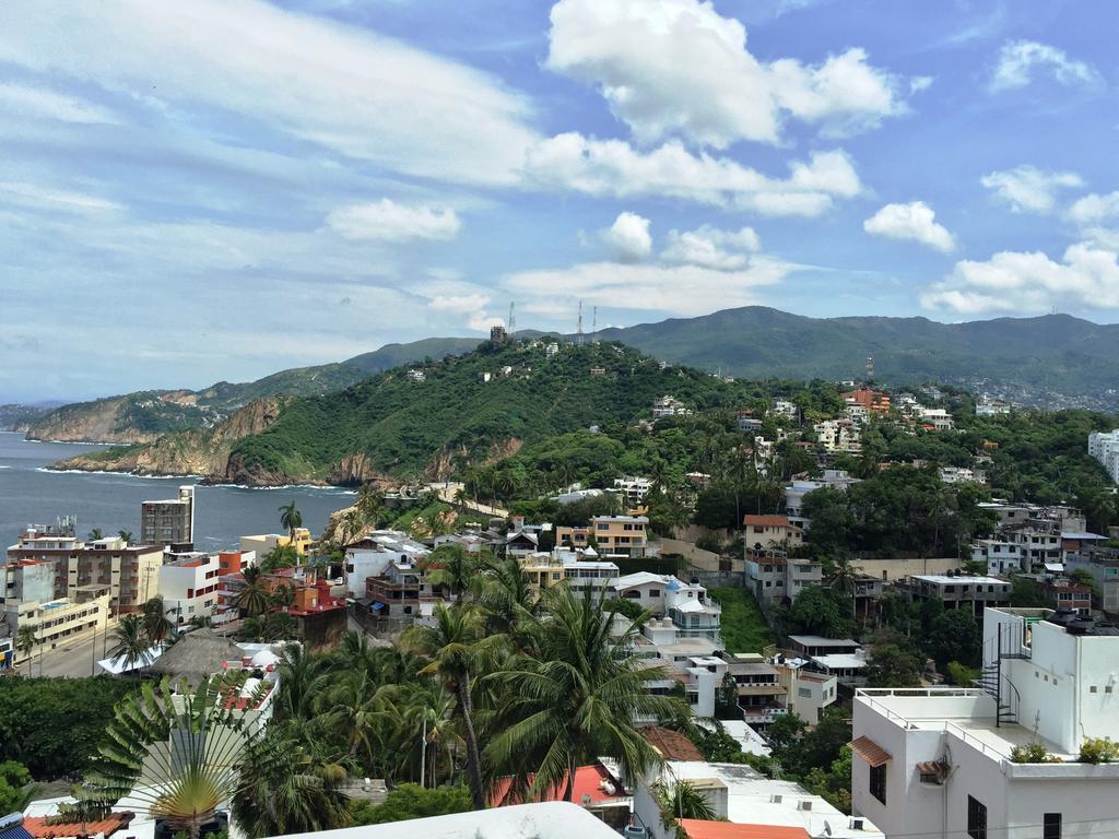 Villa Palmitas Acogedor Departamento Nivel Piscina Gigante Jardines Acapulco Ngoại thất bức ảnh