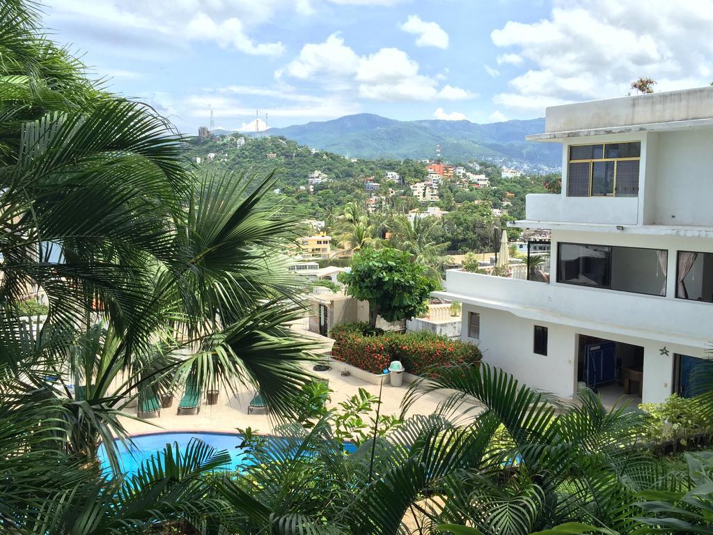 Villa Palmitas Acogedor Departamento Nivel Piscina Gigante Jardines Acapulco Ngoại thất bức ảnh
