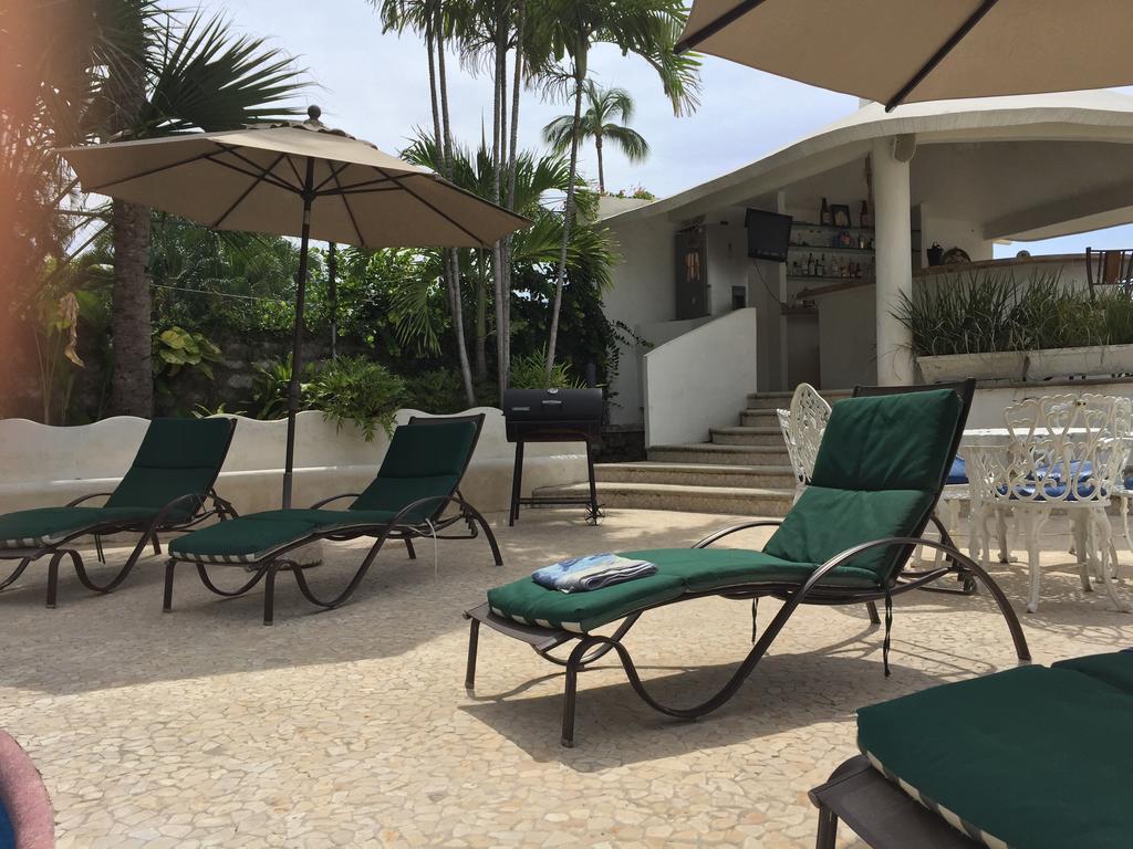 Villa Palmitas Acogedor Departamento Nivel Piscina Gigante Jardines Acapulco Ngoại thất bức ảnh