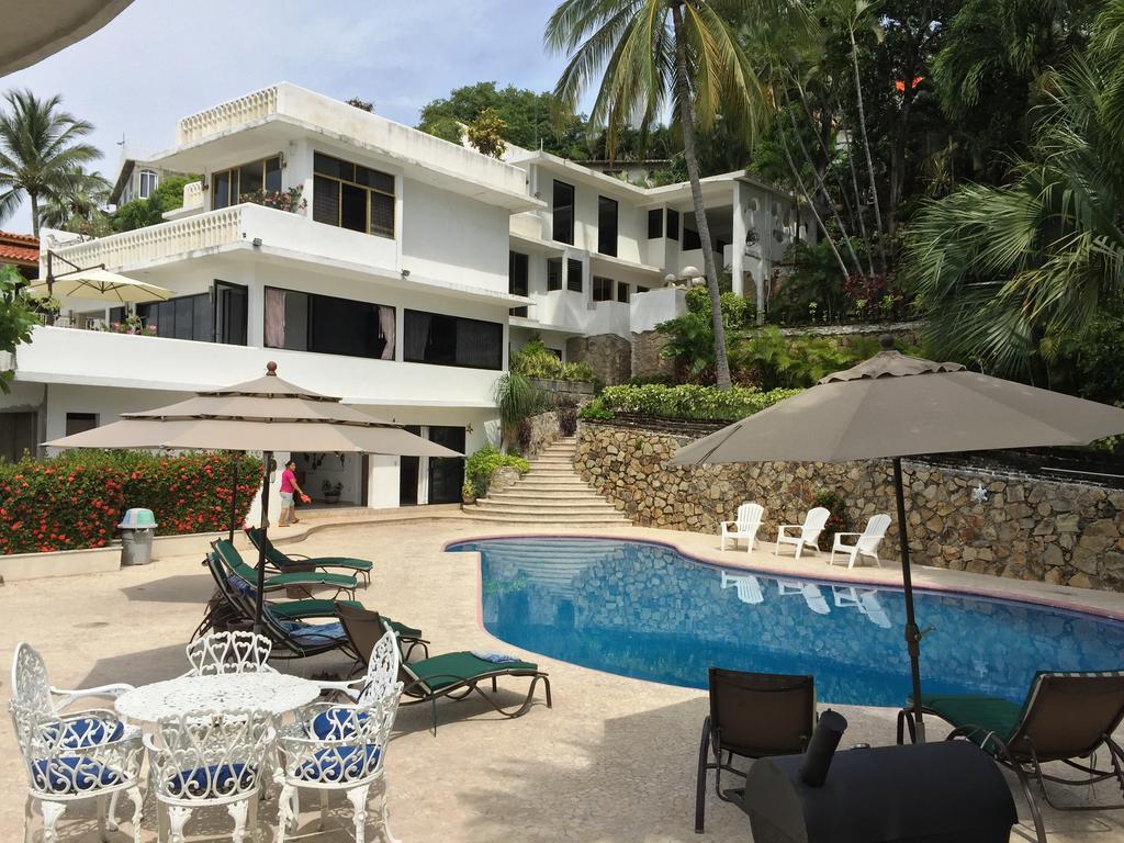 Villa Palmitas Acogedor Departamento Nivel Piscina Gigante Jardines Acapulco Ngoại thất bức ảnh